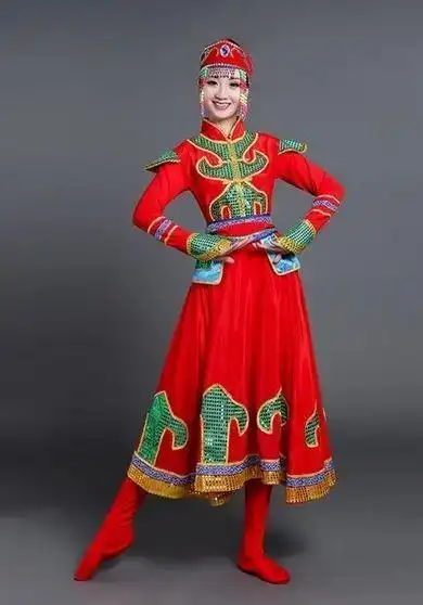 蒙古族服饰少数民族服装