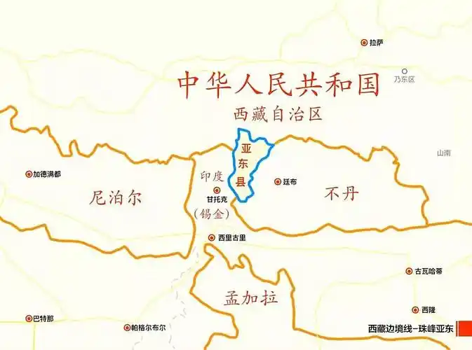 【西藏】边境线-四国交界-亚东珠峰爱情湖(跨8天住7晚)