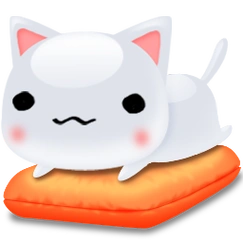 可爱的大脸猫png图标