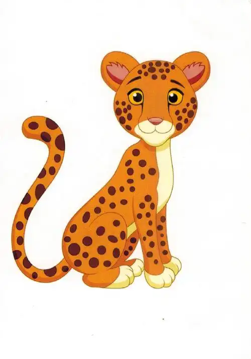 自闭症aba教学动物尾巴花纹局部整体配对卡片早教闪卡