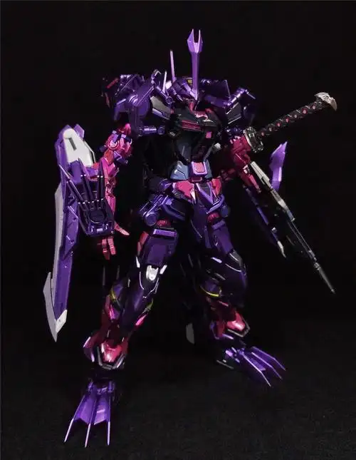 根大木秀:投稿作品 紫之凶兽–幻惑异端高达三期|幻象|紫色|金属色