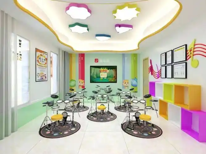 (智乐鼓教室装修效果图)大家还有哪些学习架子鼓小妙招欢迎留言分享等