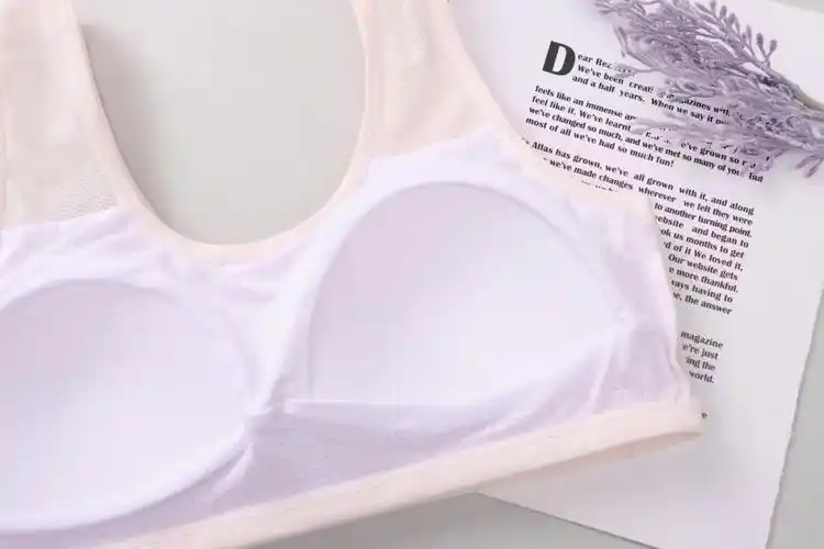 内衣女学生纯棉少女小背心高中生运动文胸发育期女孩