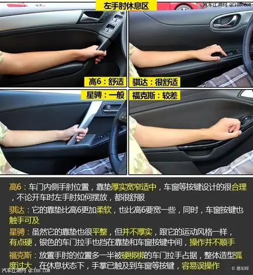 490 500 500 520 前排座垫宽度 340 350 325 310 主驾座椅调节 电动8