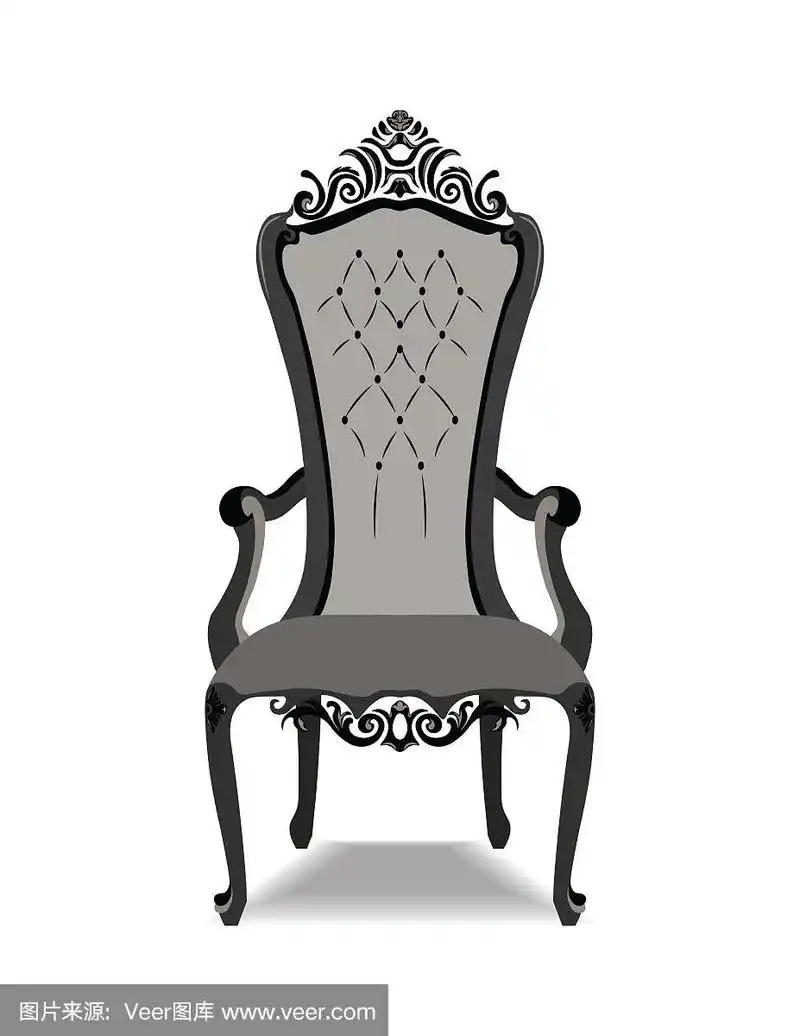 典雅的巴洛克装饰豪华扶手椅