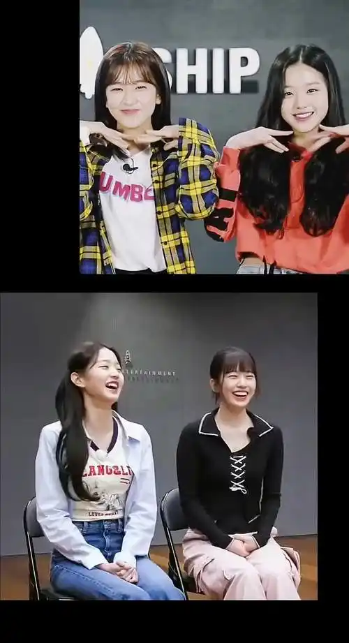 "我们是starship的未来"#安宥真 #张元英 #ive #宥元 #izone 今年是第