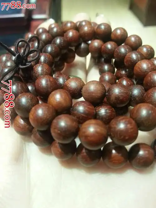 大叶紫檀佛珠手串