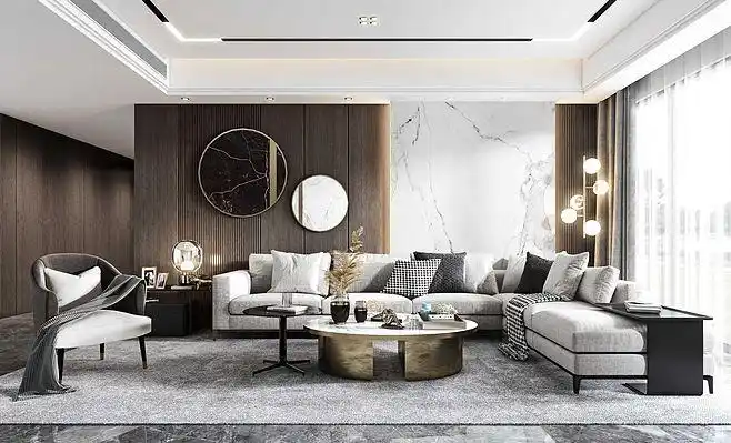 现代客厅室内设计拓者设计吧