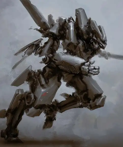 举报359分享原创作品插画概念设定机甲科幻暗黑机器人军工机甲套装160