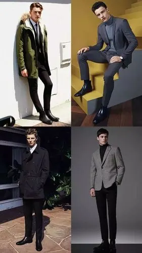 搭配休闲西装,也是一个极好的组合.