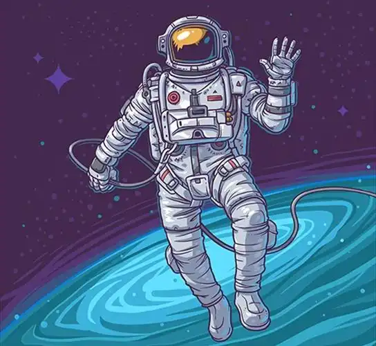 简笔宇航员怎么画 简笔宇航员画法