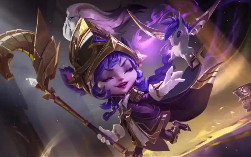 光耀魔女 璐璐 皮肤视频 - lol英雄联盟手游 glorious lulu skin