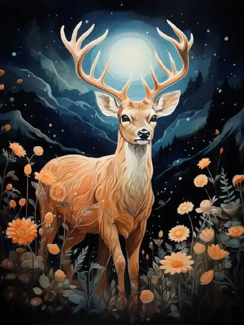 见此鹿会幸运一整年,一起来许愿吧!#暖冬许愿季