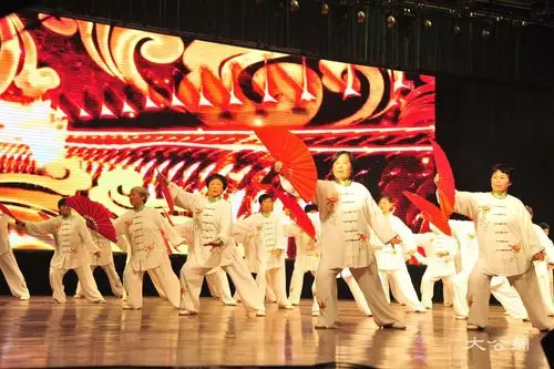 多个团体进行艺术及武术表演(冯雷摄)