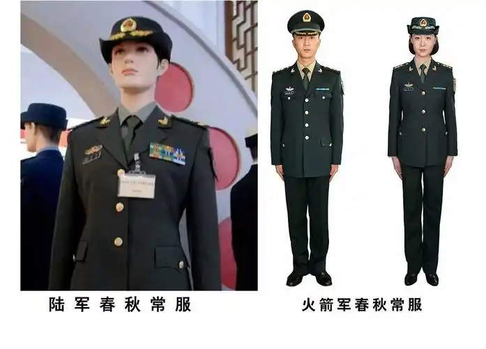 从号手就位看火箭军的军装和标识易于辨认体现军种特色