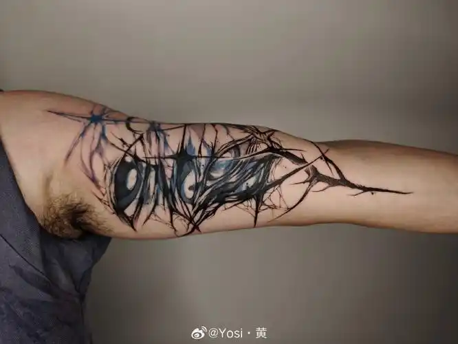 无锡纹身##原创纹身##原创##暗黑##修改遮盖纹身