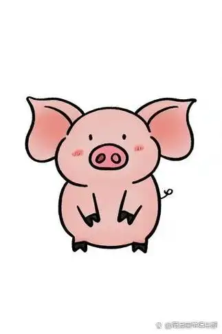 🐷猪耳朵简笔画🎨