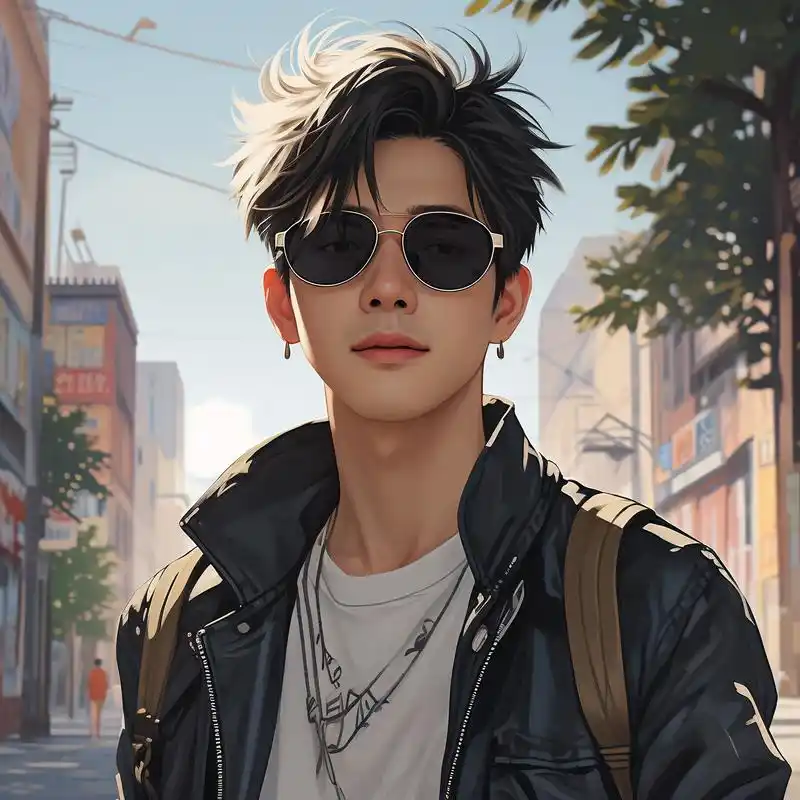 高冷帅哥头像90