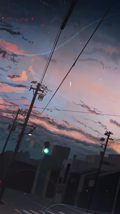 唯美动漫场景风景手机壁纸,动漫,动漫,唯美,唯美意境,二次元,动漫场景