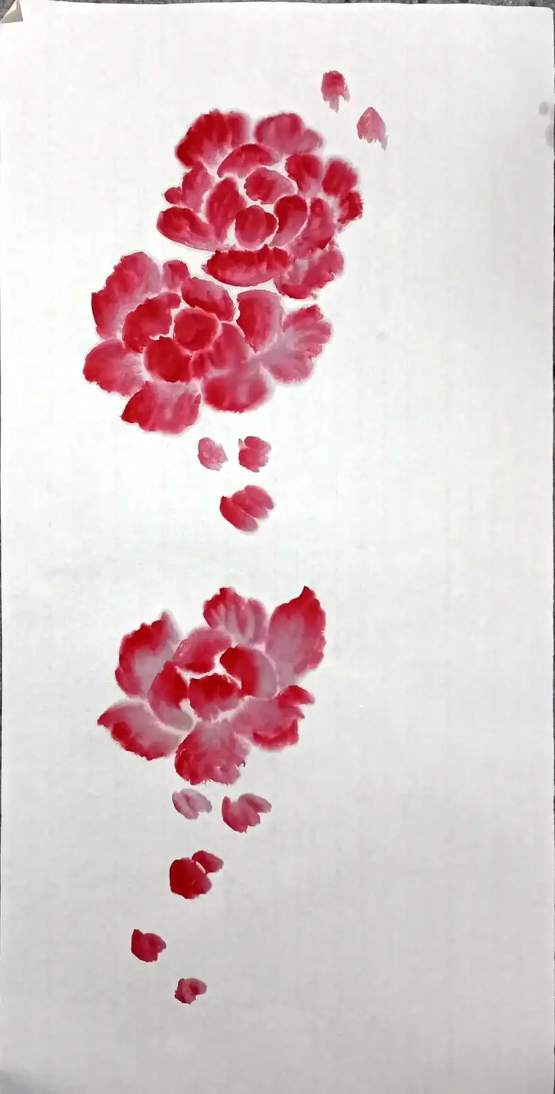 芙蓉花绘画步骤图#原创 #君先生写意花鸟步骤图 写意花鸟步骤 - 抖音