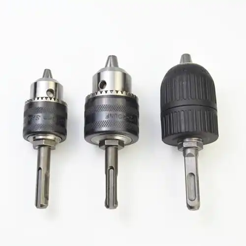 钻转换手电钻夹头圆柄时光旧巷连接杆电锤风批电动扳手变电钻夹头配件