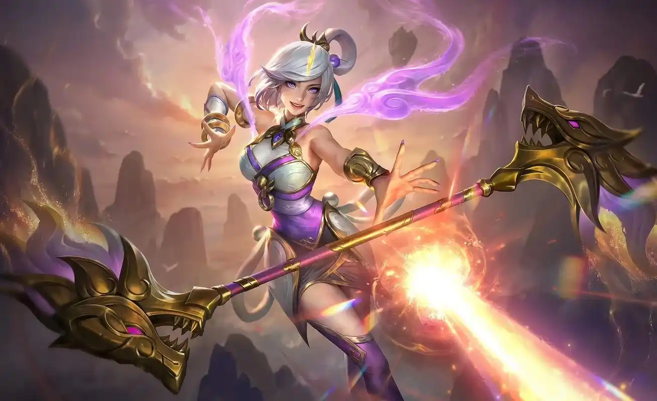 英雄联盟全新臻彩原画.#lol #拉克丝 #莫甘娜 - 抖音