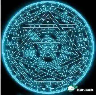 七芒星,这个图需要专业的占星师或者巫.