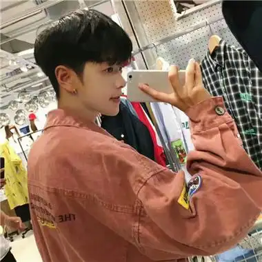 比心帅气男头五官清晰,男生头像图片