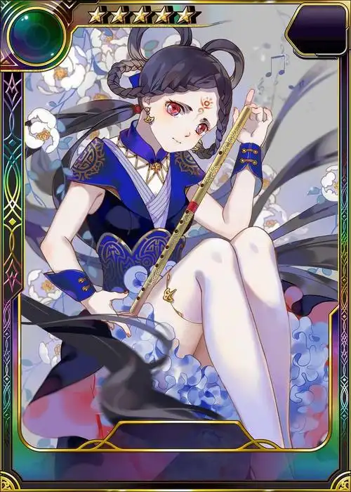 乖离性百万亚瑟王日韩卡牌二次元卡牌原画萌妹子原画