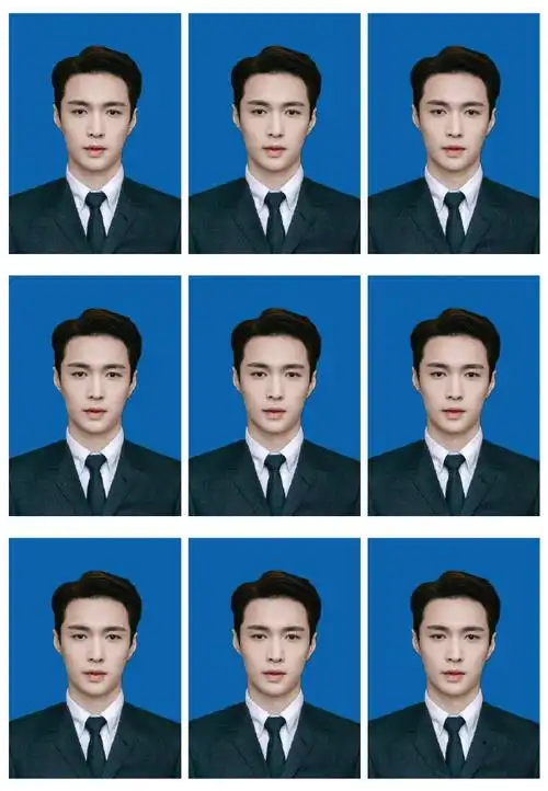 娱乐圈的证件照杀手#张艺兴的证件照,眉眼清秀,甜甜一笑,酒窝狙