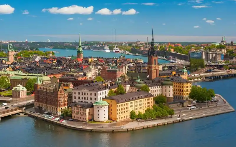 瑞典斯德哥尔摩城市风景图片桌面壁纸