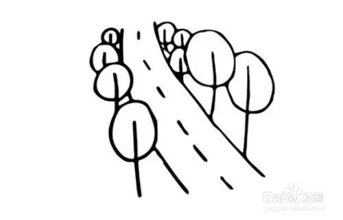 怎样画小路好看