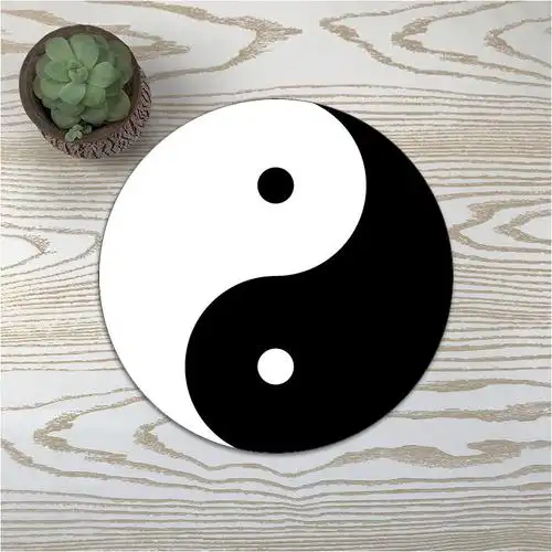 中国国风水墨八卦太极图创意鼠标垫鼠标垫