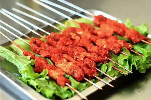 吉林延吉风味烧烤-羊肉串