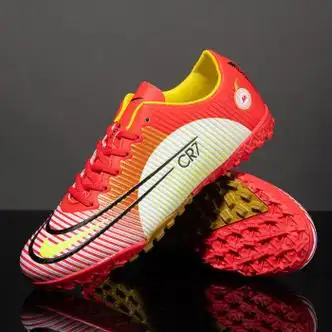 ijqtym碎钉tf训练猎鹰梅西3启蒙初学男孩足球鞋男初中学生专用训练球