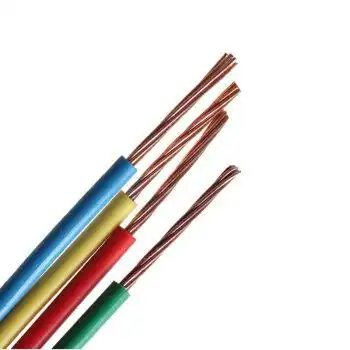 德力西电线电缆 2.5平方电线bvr铜芯多股软电线铜线 红色 100米