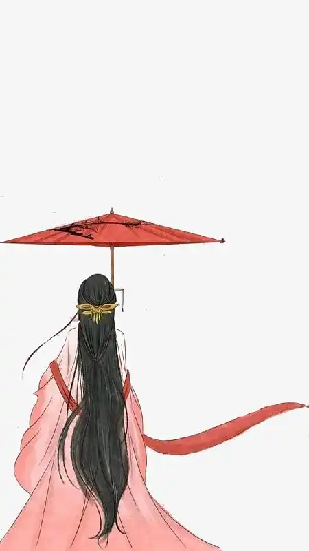 古风女子免抠图