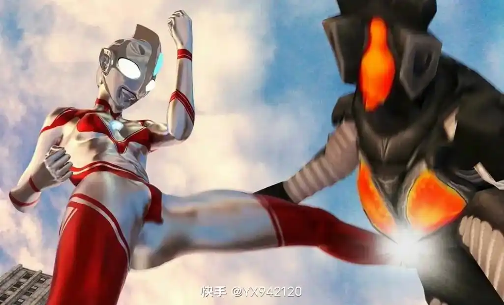 3d女奥特曼动画 - 抖音