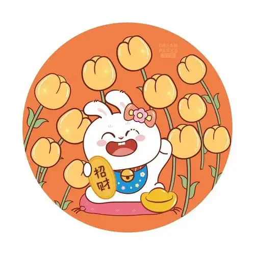 兔子萌招财