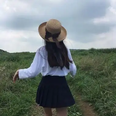 背影头像女生唯美漂亮 高清好看唯美女生背影头像图片