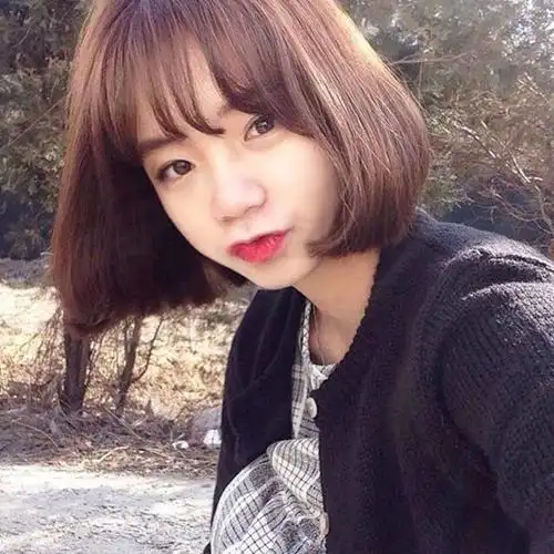 2018短发内扣发型图片 最经典也最时髦