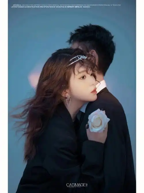 光影个性情侣写真氛围感满满怀化摄影