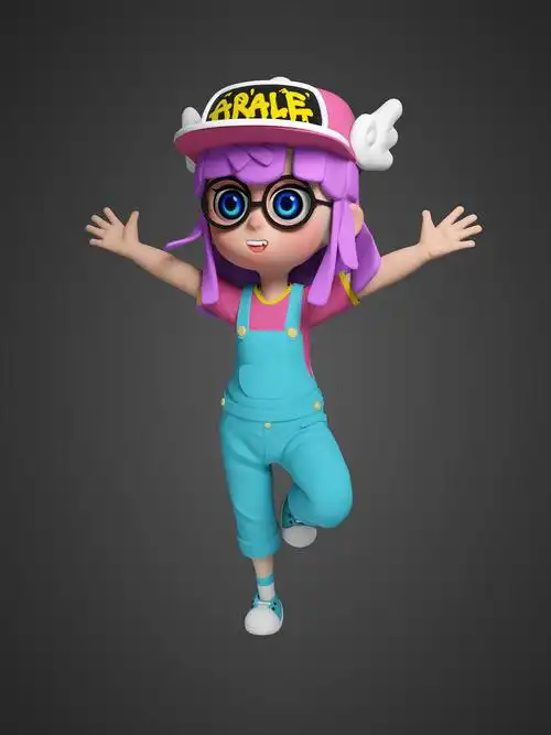 小小3d练习-阿拉蕾