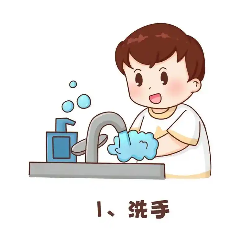 幼儿教育 幼儿园幼儿吃饭流程图分享#卡通 - 抖音