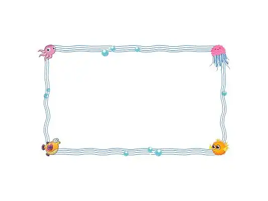 海洋边框素材-海洋边框图片-海洋边框图案-觅知网