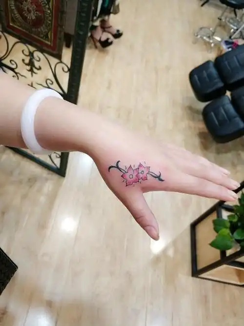 手部图腾_纹身图案手稿图片_老萌的纹身作品集