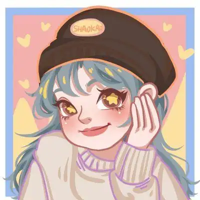 卡通女生头像系列78画师别抢我的烧烤