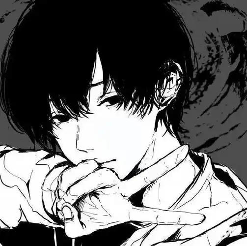 动漫男头黑白##二次元新鲜事