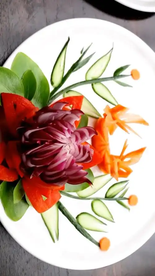 果蔬拼盘雕花制作教学