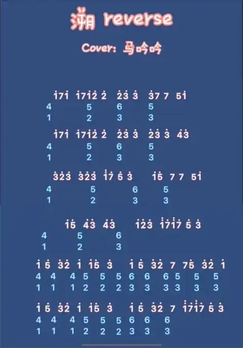 原神溯琴谱 数字简单版乐谱一览 - 趣趣手游网